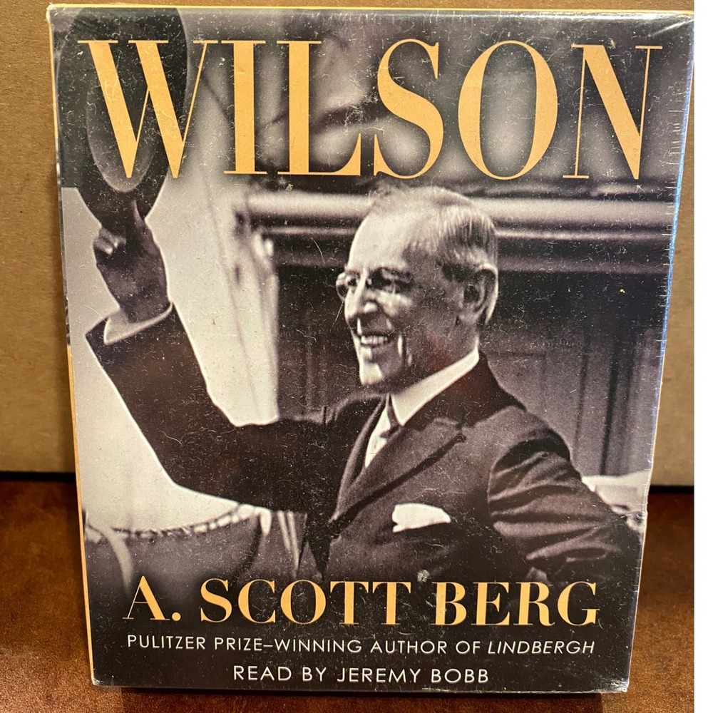 Woodrow Wilson‎ Biography Wilson A. Scott Berg Audiobook 11 CD Set NEW 2013